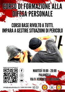 Corso di formazione alla difesa personale